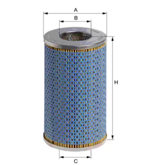 Oil filter, cartridge. Фильтр масляный, вставка HENGST E198H