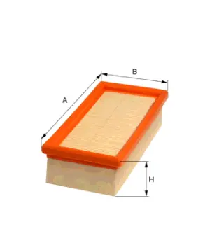 Air filter. Фильтр воздушный HENGST E200L