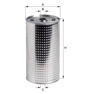 Oil filter, cartridge. Фильтр масляный, вставка HENGST E200MD05