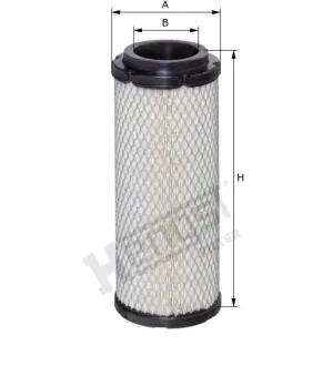 Фильтр воздушный, основной. Фільтр повітряний, первинний. Air filter, primary HENGST E2034L