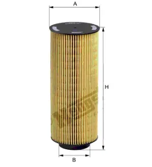 Oil filter, cartridge. Фильтр масляный, вставка HENGST E21HD74
