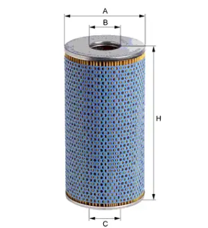 Oil filter, cartridge. Фильтр масляный, вставка HENGST E226H