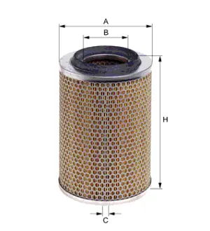 Воздушный HENGST E285L01