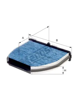 Биофункциональный фильтр салона HENGST E2954LB03