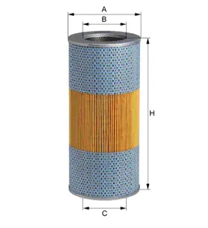 Oil filter, cartridge. Фильтр масляный, вставка HENGST E330H