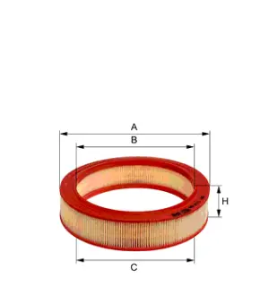 Air filter. Фильтр воздушный HENGST E339L