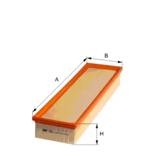 Air filter. Фильтр воздушный HENGST E36L