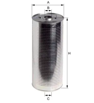 Фильтр топливный, вставка. Фільтр паливний, вставка. Fuel filter, cartridge HENGST E36N