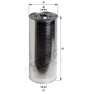 Oil filter, cartridge. Фильтр масляный, вставка HENGST E36ND186