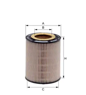 Фільтр палива HENGST E412KP02D55