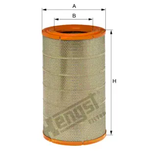 Повітряний фільтр HENGST E454L