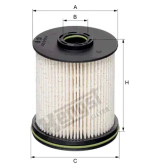 Fuel filter, cartridge. Фильтр топливный, вставка HENGST E459KPD369