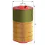 Air filter, primary. Фильтр воздушный, основной HENGST E483L (фото 1)