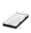 Cabin air filter, element. Фильтр салона, кондиционера, воздушный, элемент HENGST E4950LI (фото 1)