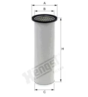 Фільтр повітря HENGST E568LS