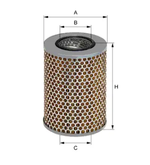 Oil filter element. Фильтр масляный вставка HENGST E59H