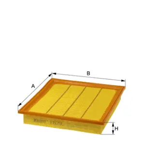 Воздушный HENGST E629L