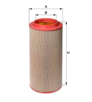 Air filter, primary. Фильтр воздушный, основной HENGST E630L