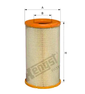 Фільтр повітря HENGST E702L