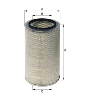 Воздушный HENGST E715L