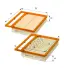 Air filter, kit. Фильтр воздушный, комплект HENGST E747L2 (фото 1)