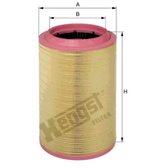 Air filter, primary. Фильтр воздушный, основной HENGST E767L