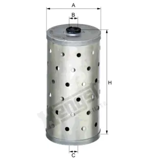 Фильтр топливный, вставка. Фільтр паливний, вставка. Fuel filter, cartridge HENGST E76KPD111