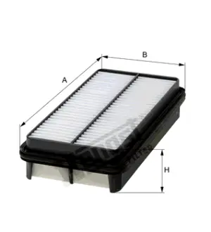 Воздушный панельный HENGST E795L