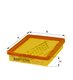 Воздушный панельный HENGST E815L