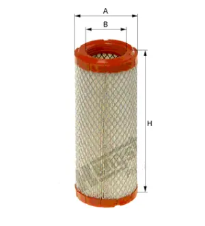Фильтр воздушный, основной. Фільтр повітряний, первинний. Air filter, primary HENGST E816L