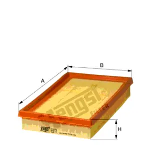 Воздушный панельный HENGST E877L