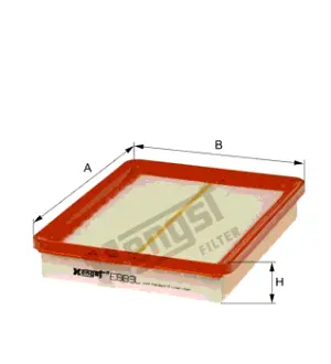 Воздушный панельный HENGST E883L