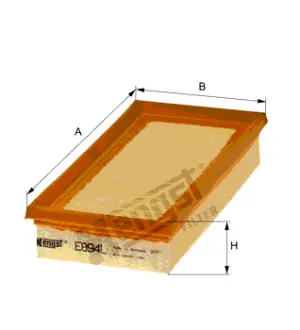 Воздушный панельный HENGST E894L