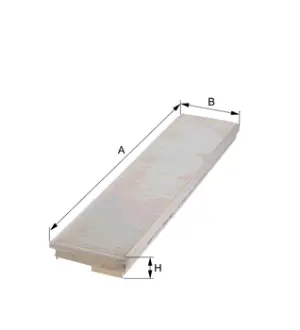 Cabin air filter. Фильтр воздушный салона HENGST E907LI