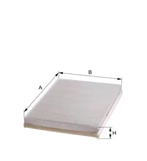 Cabin air filter, element. Фильтр салона, кондиционера, воздушный, элемент HENGST E921LI