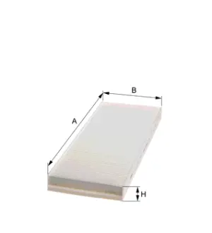 Cabin air filter, element. Фильтр салона, кондиционера, воздушный, элемент HENGST E931LI