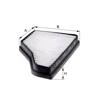 Cabin air filter, element. Фильтр салона, кондиционера, воздушный, элемент HENGST E957LI