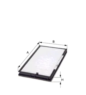 Cabin air filter. Фильтр воздушный салона HENGST E959LI