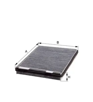 Салонный с активированным углем HENGST E960LC