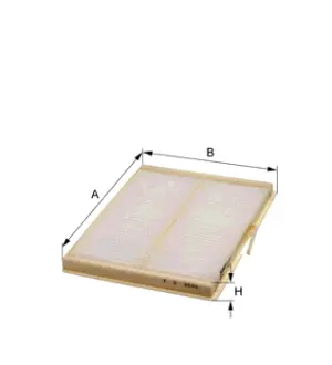 Cabin air filter. Фильтр воздушный салона HENGST E979LI