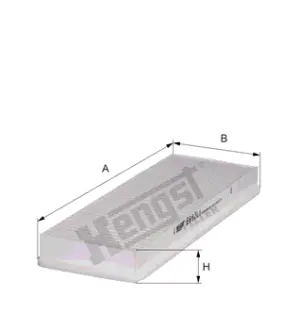 Cabin air filter, element. Фильтр салона, кондиционера, воздушный, элемент HENGST E982LI