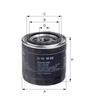 Фільтр HENGST H10W05