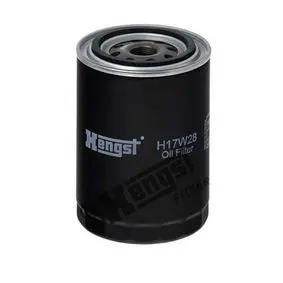 Oil filter, Spin-On. Фильтр масляный, накручиваемый HENGST H17W28