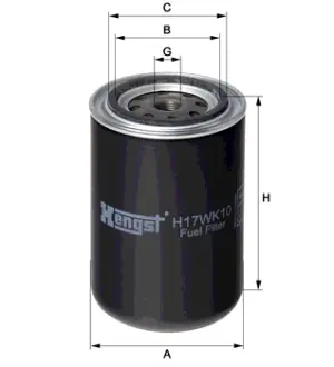 Фильтр топливный Deutz, Volvo(Hengst) HENGST H17WK10
