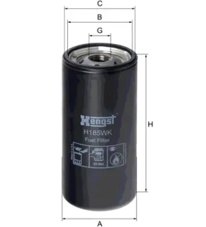 Топливный корпусный HENGST H185WK