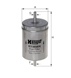топливный HENGST H198WK