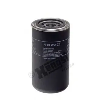 Hydraulic filter, Spin-On. Фильтр гидравлический, накручиваемый HENGST H19WD02