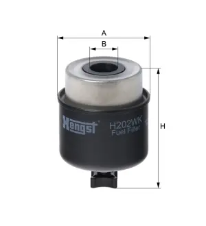 Топливный HENGST H202WK