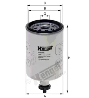 Топливный корпусный HENGST H233WK