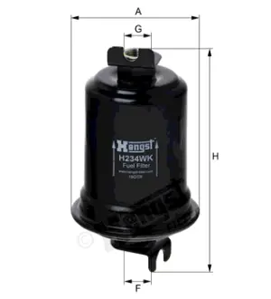 Топливный магистральный HENGST H234WK